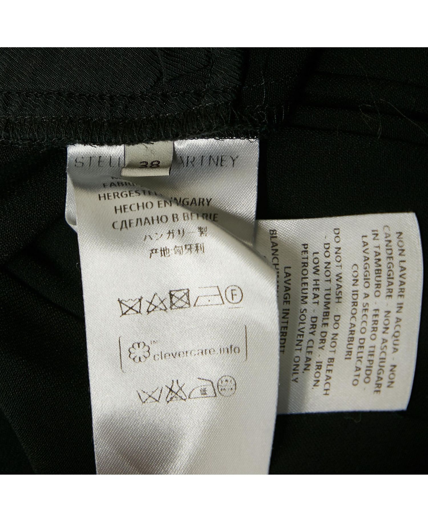 Women's Black Crepe Pants