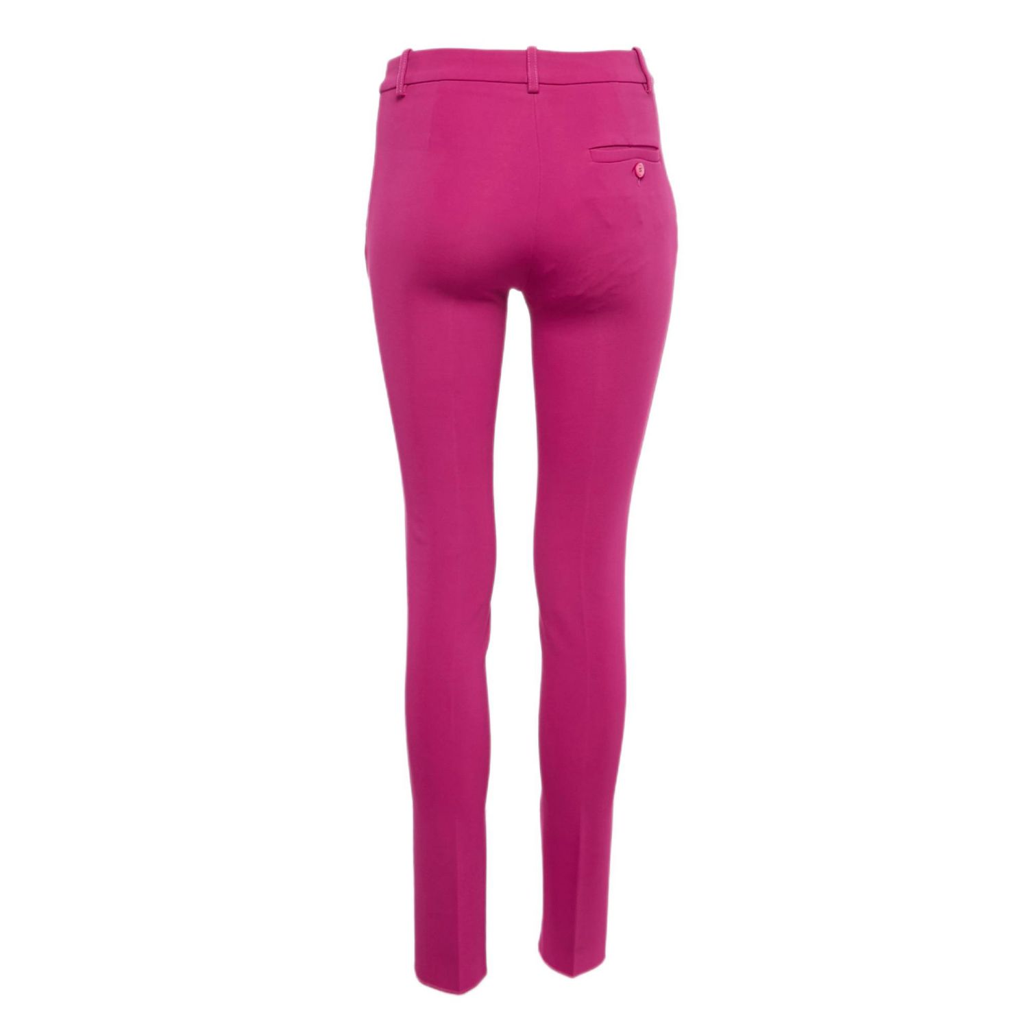 Women's Pink Jersey Pintuck Detail Trousers
