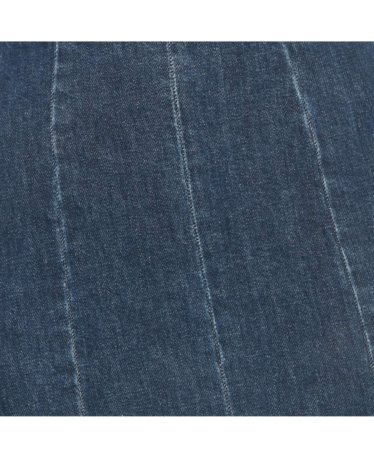 Pre-Owned Stella Mccartney Women's Blue Denim Flared Maxi Skirt