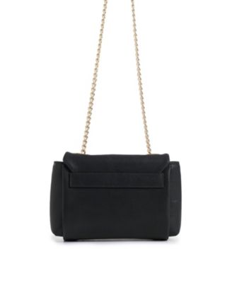 Mini Lili Hands-Free Leather Bag with Metallic Chain