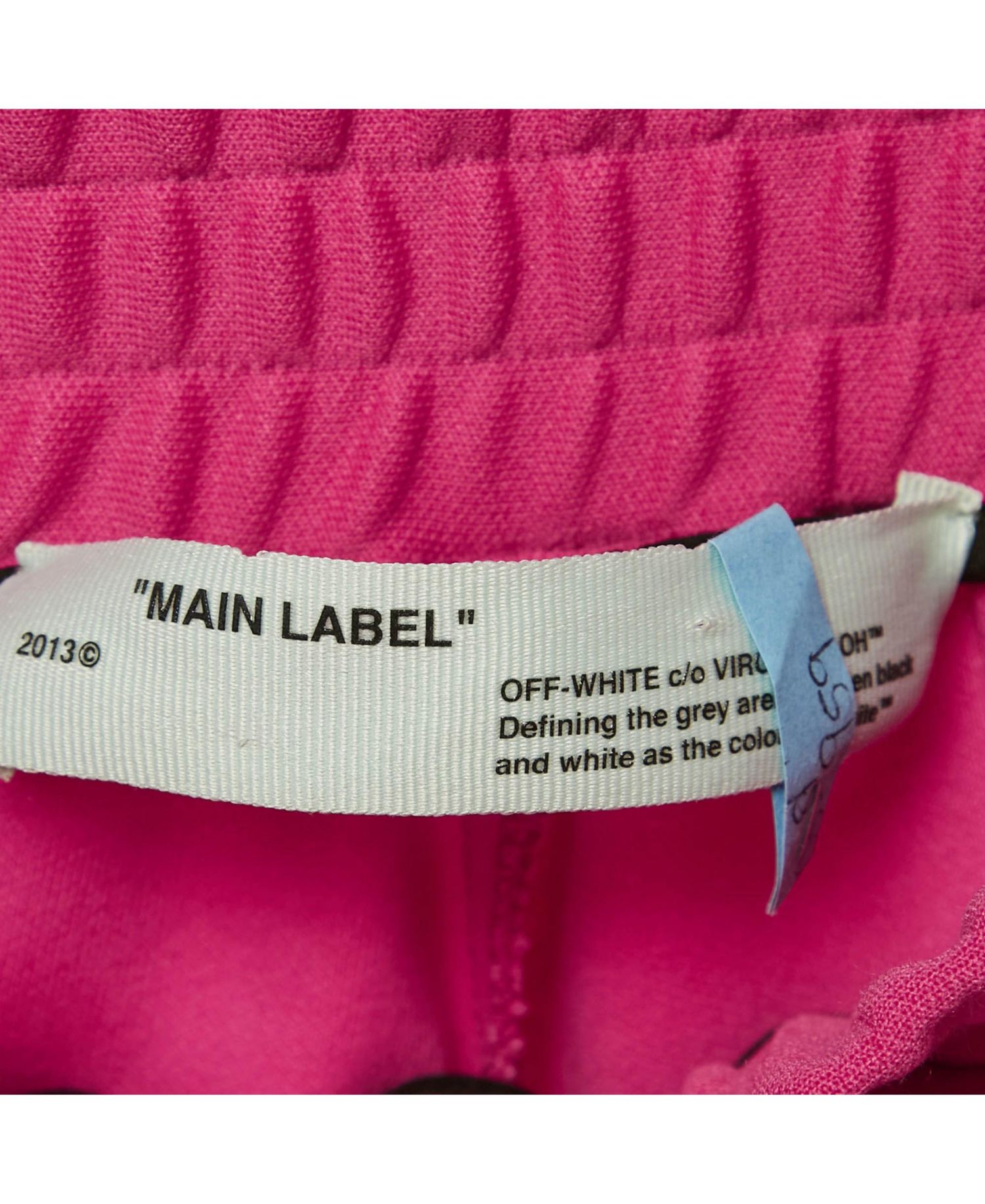Women's Pink Cotton Jersey Side Striped Track Pants