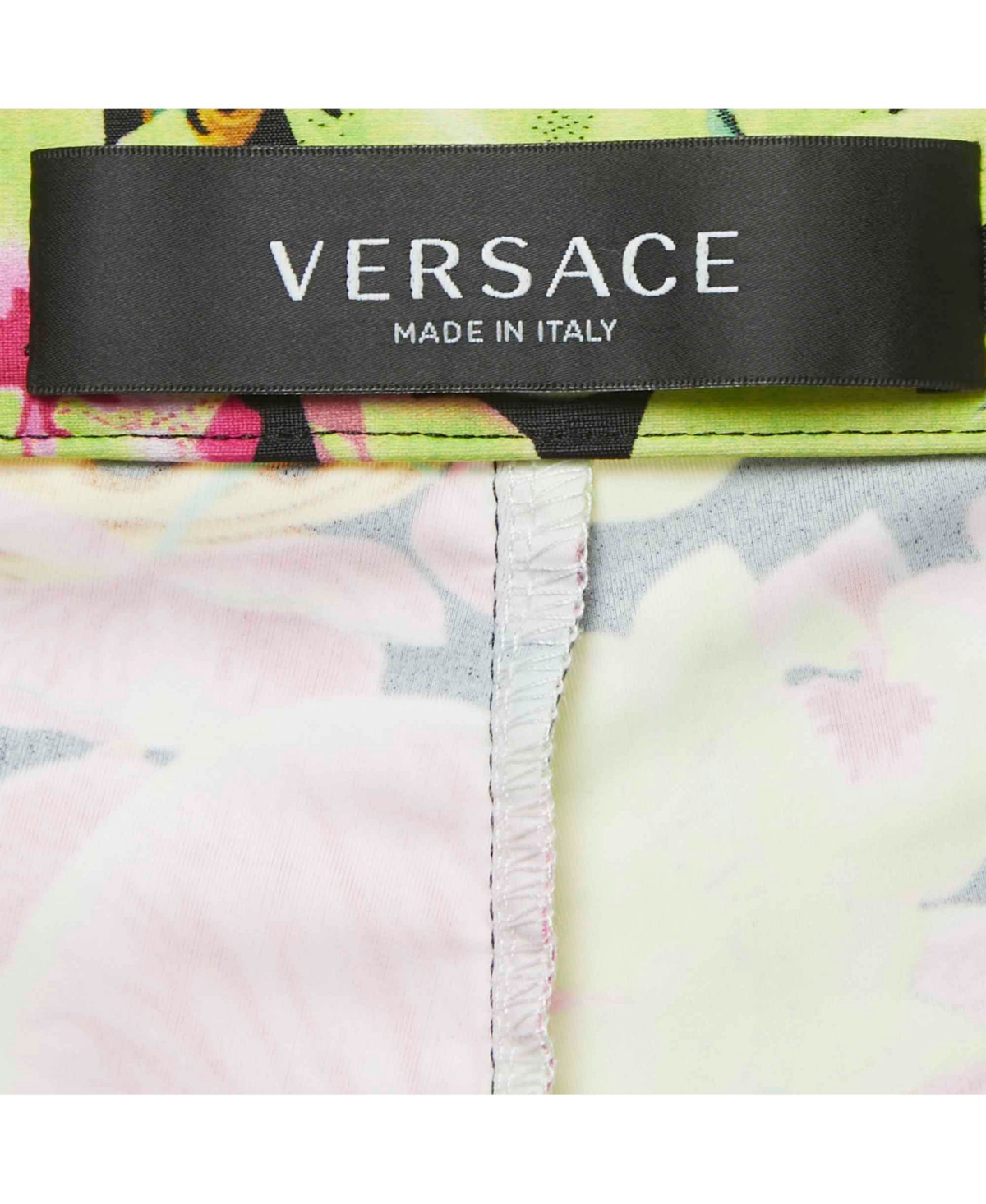 Pre-Owned Versace Women's Printed Jersey Leggings