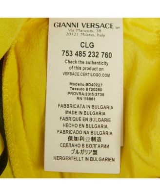 Women's Pre-Owned Versus Versace Crepe Pleated Trousers