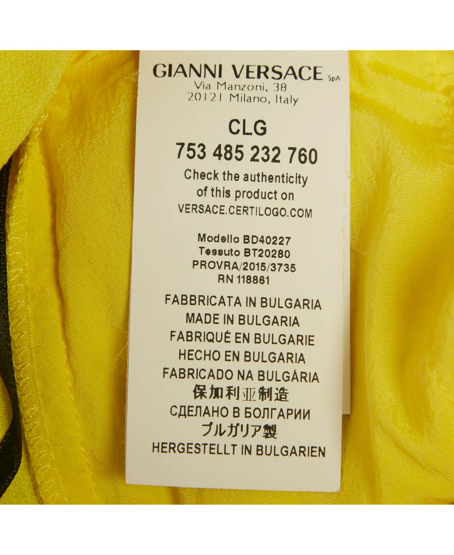 Women's Pre-Owned Versus Versace Crepe Pleated Trousers