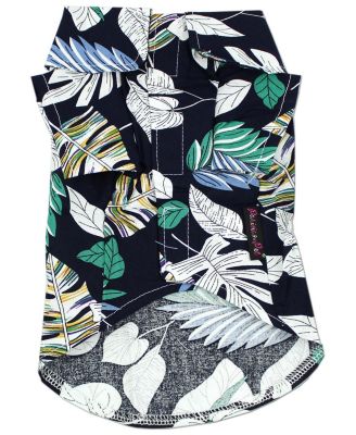 Camp Shirt Palm Leaves