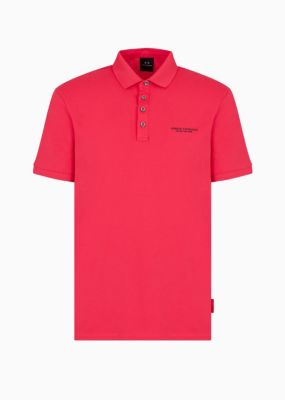 Men's Short-Sleeve Milano New York Logo Polo Shirt