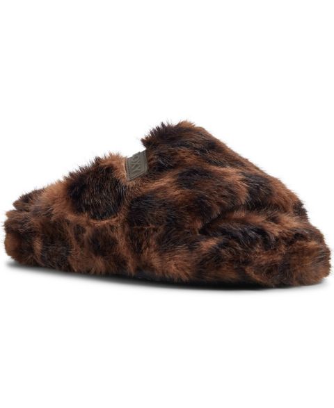Женские тапочки Roxy Sloane Round Toe Slippers, цвет: Коричневый разноцветный