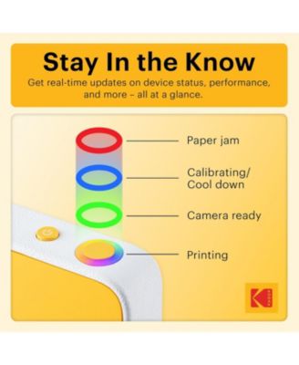 Printomatic+ Instant Print Camera 10MP, RGB LED, Zink Photo Prints