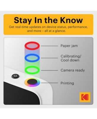 Printomatic+ Instant Print Camera 10MP, RGB LED, Zink Photo Prints