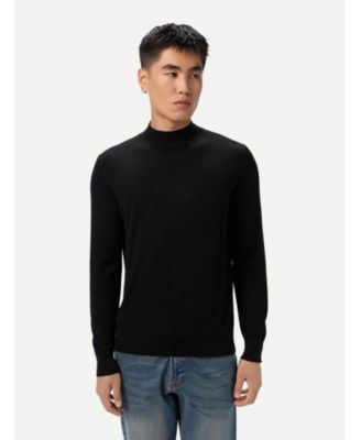 Men's Men Cashmere Silk High Neck Sweater