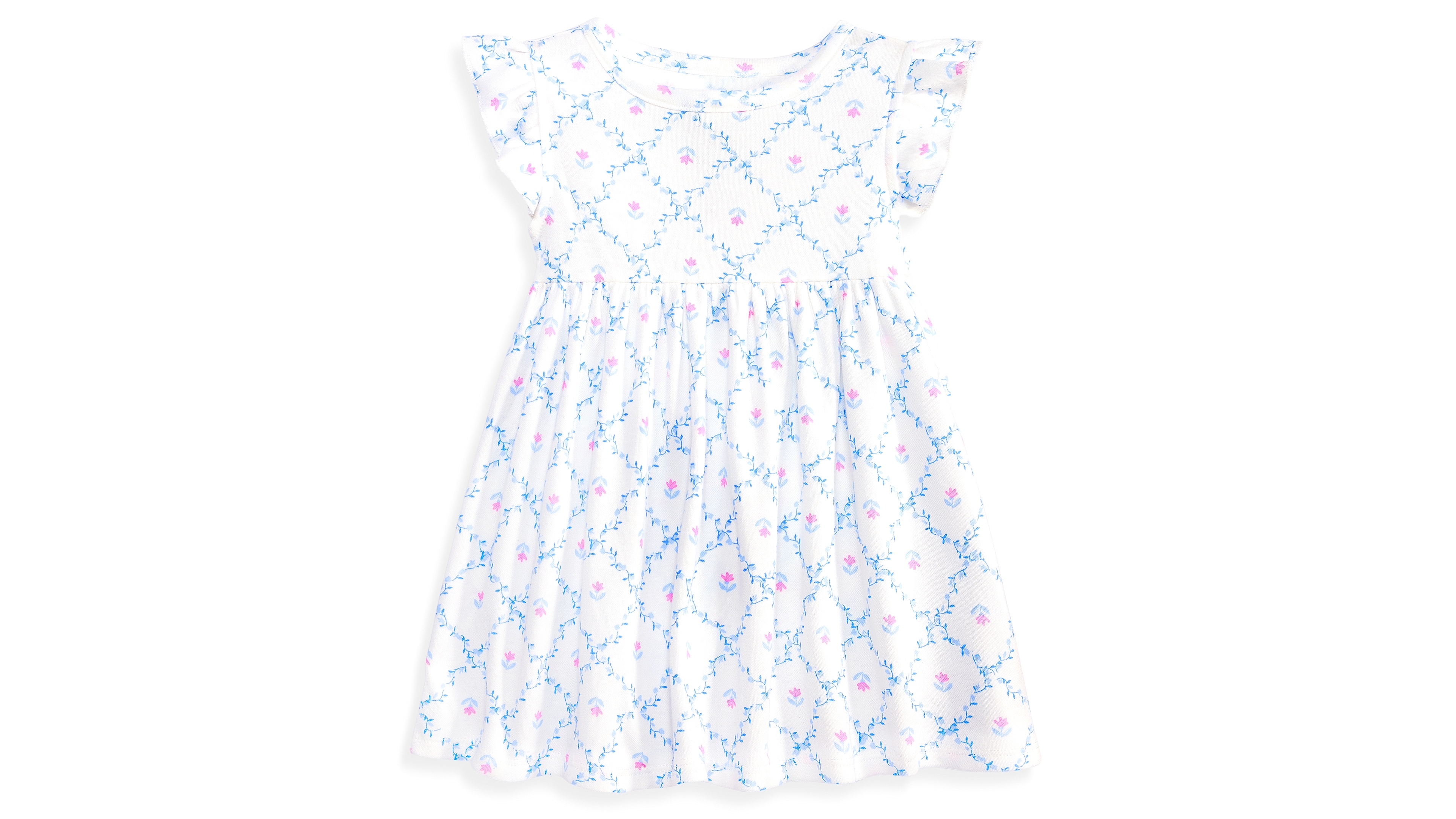 First Impressions Toddler Girls' 2T-5T Mix and Match Floral-Print Dress, Macy's Exclusive
