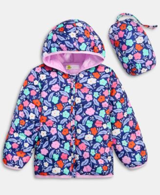 Girls' Toddler 2T-4T Packable Jacket, Macy's Exclusive