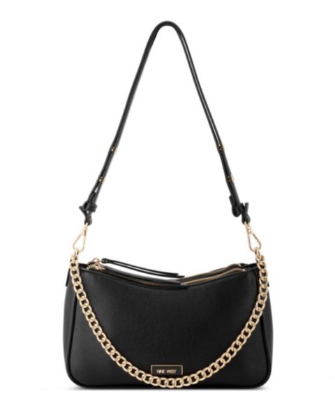 Женская сумка Nine West Denzielle Convertible Shoulder, цвет: Чёрный