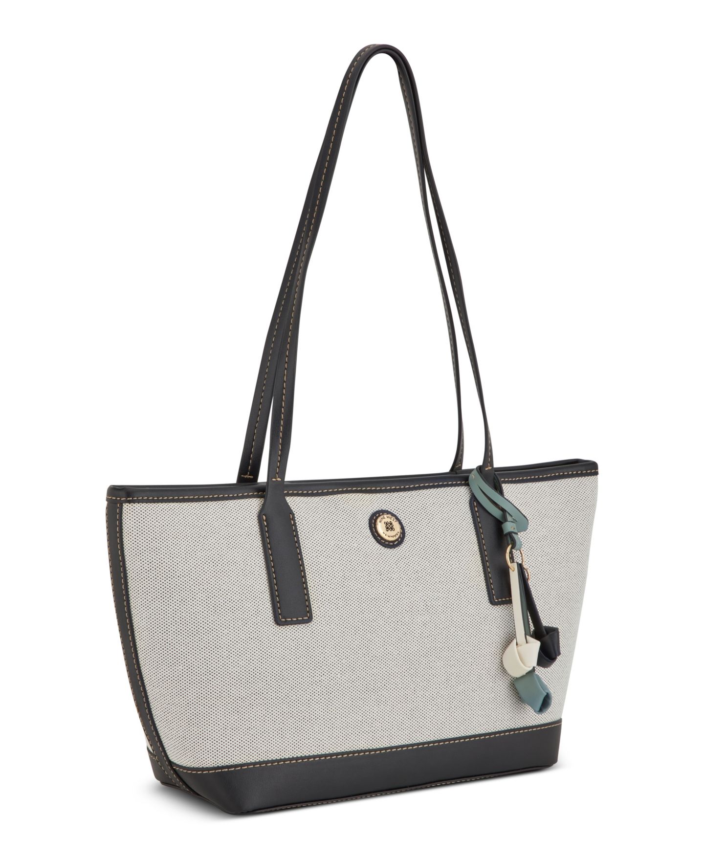 Женская сумка Nine West Talley Shopper, цвет: Натуральный чёрный — фото 2