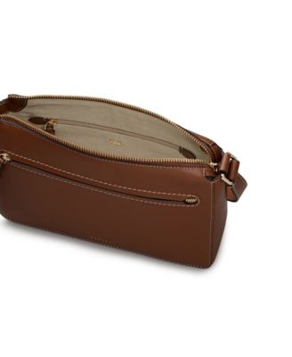 Fountain Park Small Leather Crossbody Bag