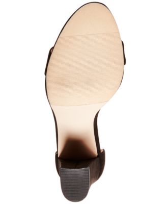 Bella Two-Piece Block Heel Sandals