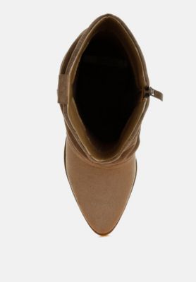 Womens Bronco Slouchy Calf Boots