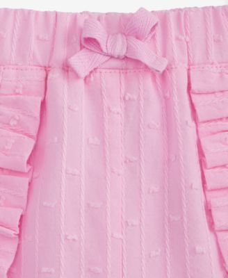 Baby Girls' 3M-24M Mix and Match Clip-Dot Cotton Shorts