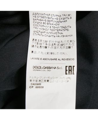 Men's Black Cotton Long Sleeve Shirt