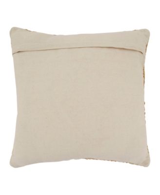 Woven Down Filled Decorative Pillow, 18" x 18"