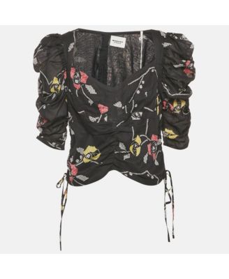 Women's Etoile Printed Cotton Galaor Top