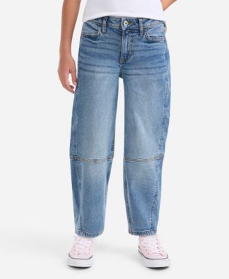 Girls' High-Rise Balloon Jeans