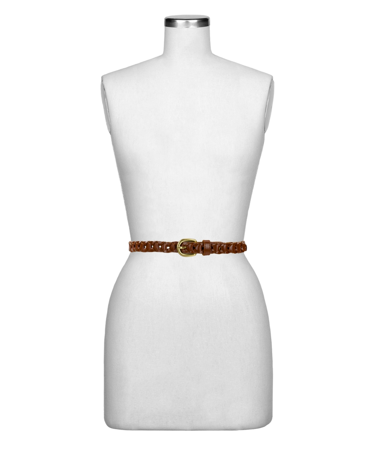 Patricia Nash Women's Atina Chain-Link Leather Belt