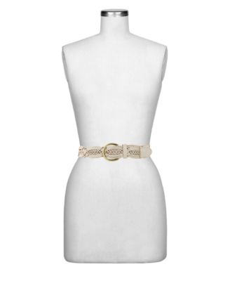 Women's Melissa Braided Leather Belt