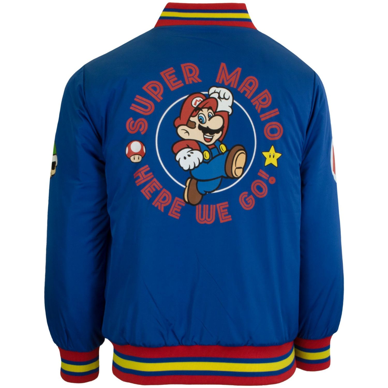 Super Kid's and Luigi Big Boys Bomber Jacket