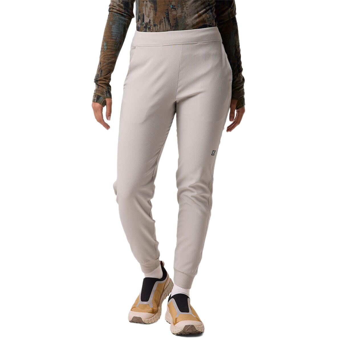 Backcountry Women's BGA Destination Softshell Fleece Pant in Goat Gray - Size: Large