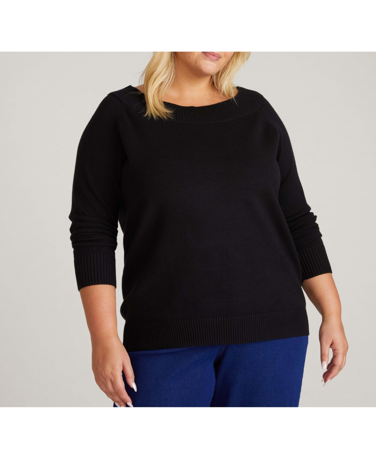 Universal Standard Plus Noomi Cold Shoulder Sweater