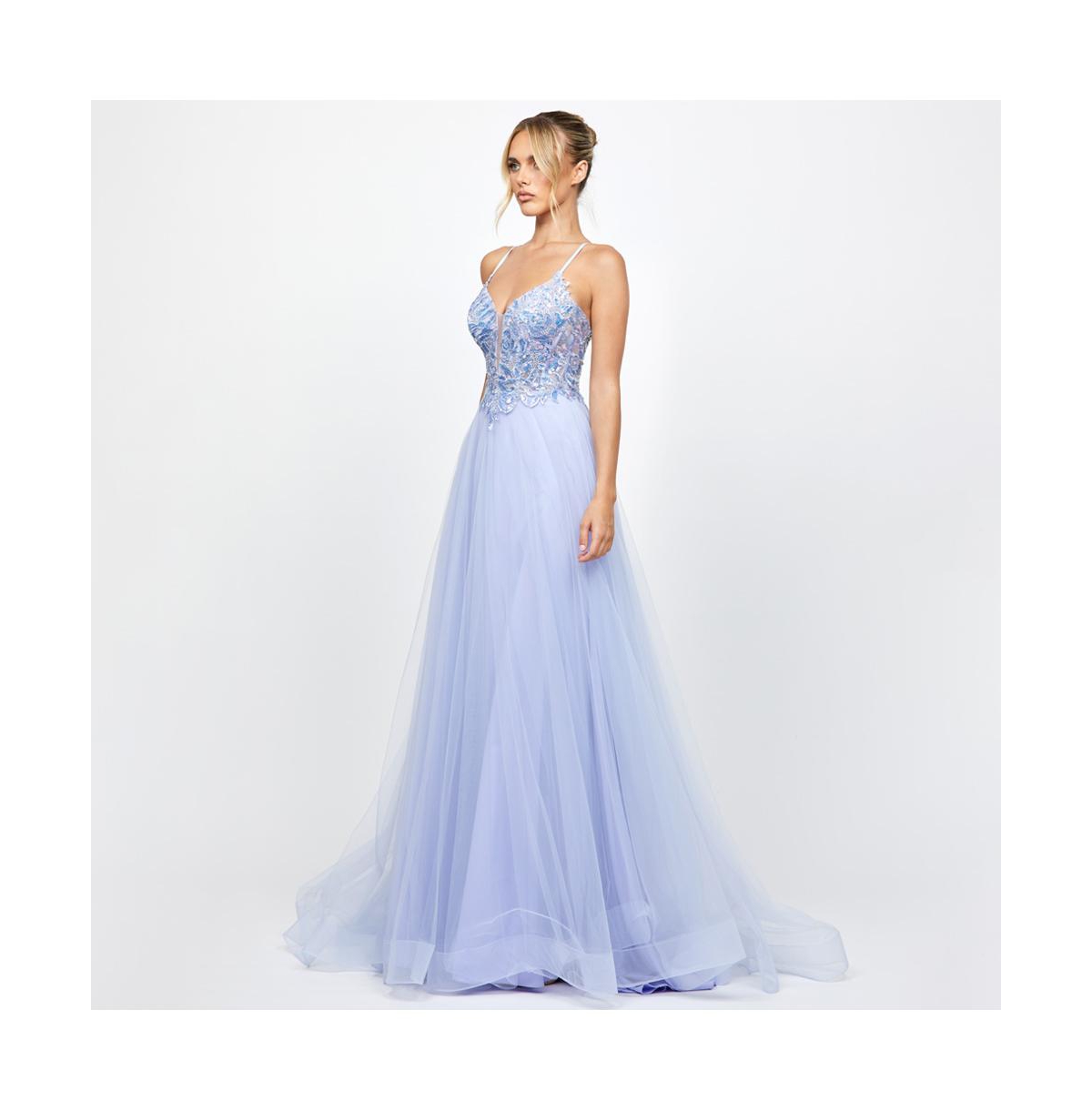 Bariano Women's Adina Tulle Ball Gown