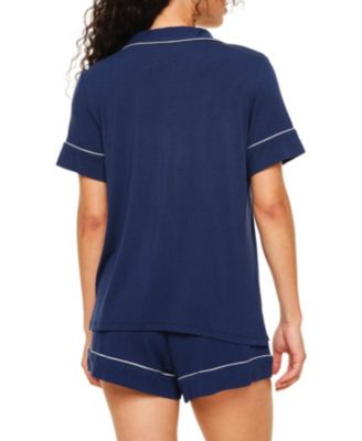 Women's Jane Pajama Shirt & Shorts Set