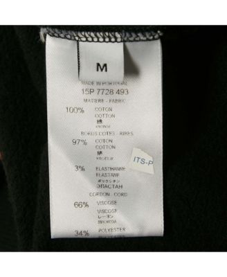 Women's Black Floral Print Cotton Sleeveless Hoodie