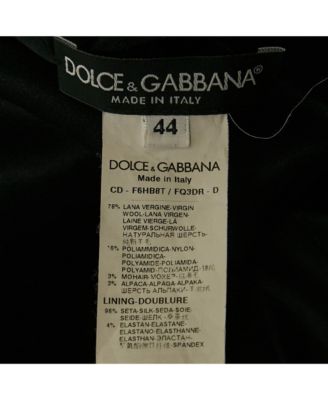 Women's Black Tweed Shift Dress