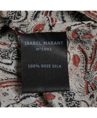 Women's Grey Printed Chiffon Silk Sleeveless Top