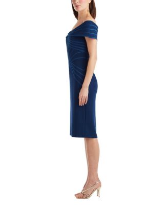 Women's Meridian Sundial Off-Shoulder Dress