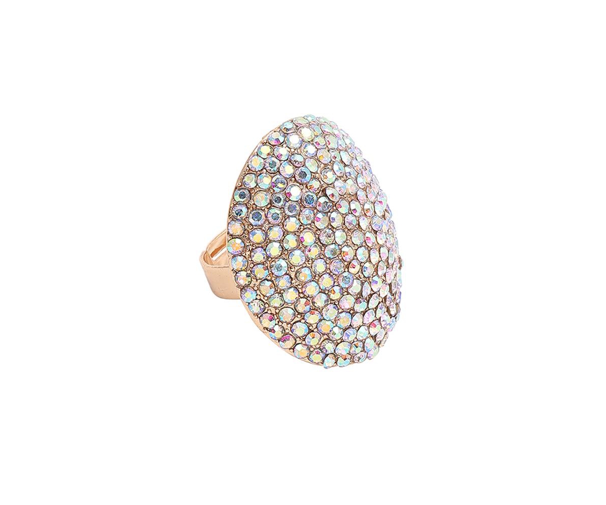 Sohi Women's Bling Cocktail Ring
