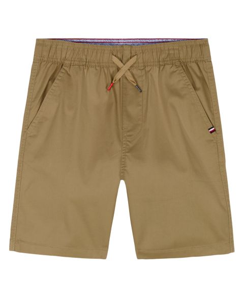 Детские шорты Tommy Hilfiger Core Essentials на резинке для мальчиков, цвет: Chino