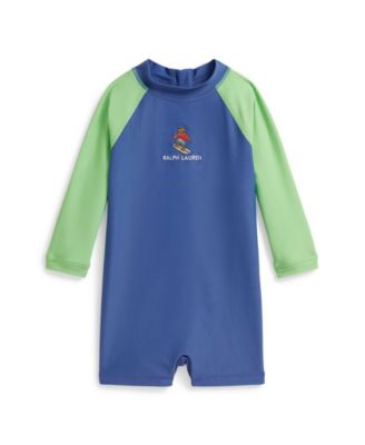 Baby Boys' Embroidered Rash Guard Shortall