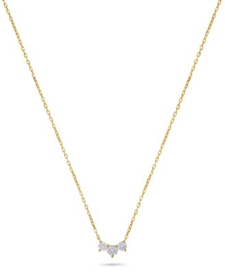Diamond Necklace (1/2 ct. t.w.) in 14k Yellow Gold (also in 14k White Gold)