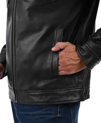 Men's Regular-Fit Collared Neck Jacket