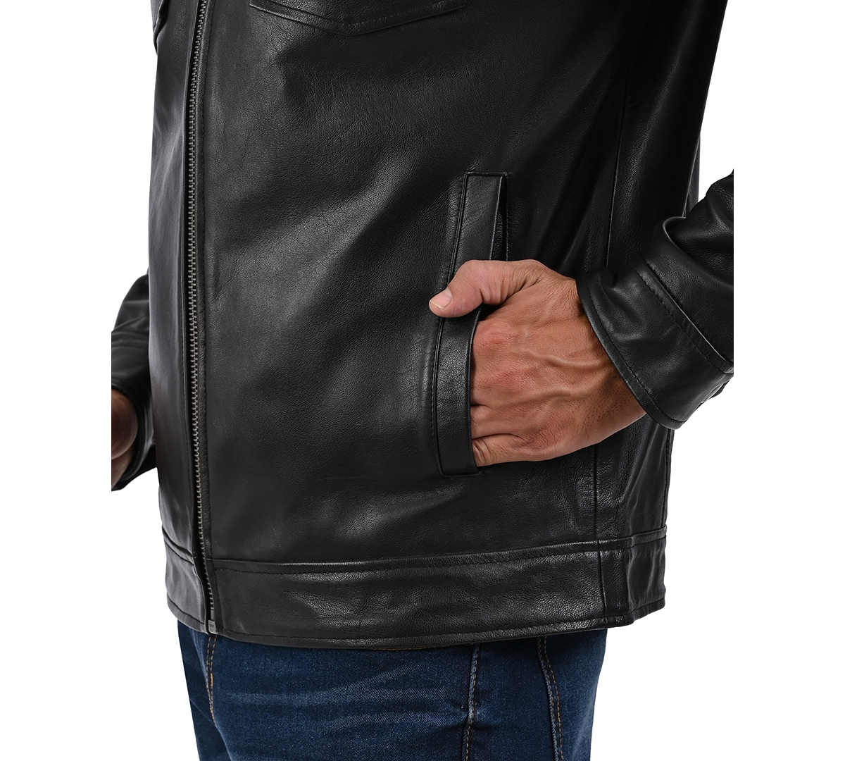 Frye Men's Regular-Fit Collared Neck Jacket