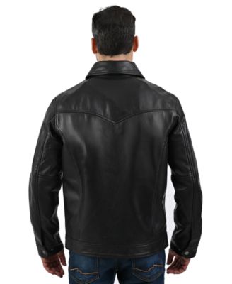 Men's Regular-Fit Collared Neck Jacket