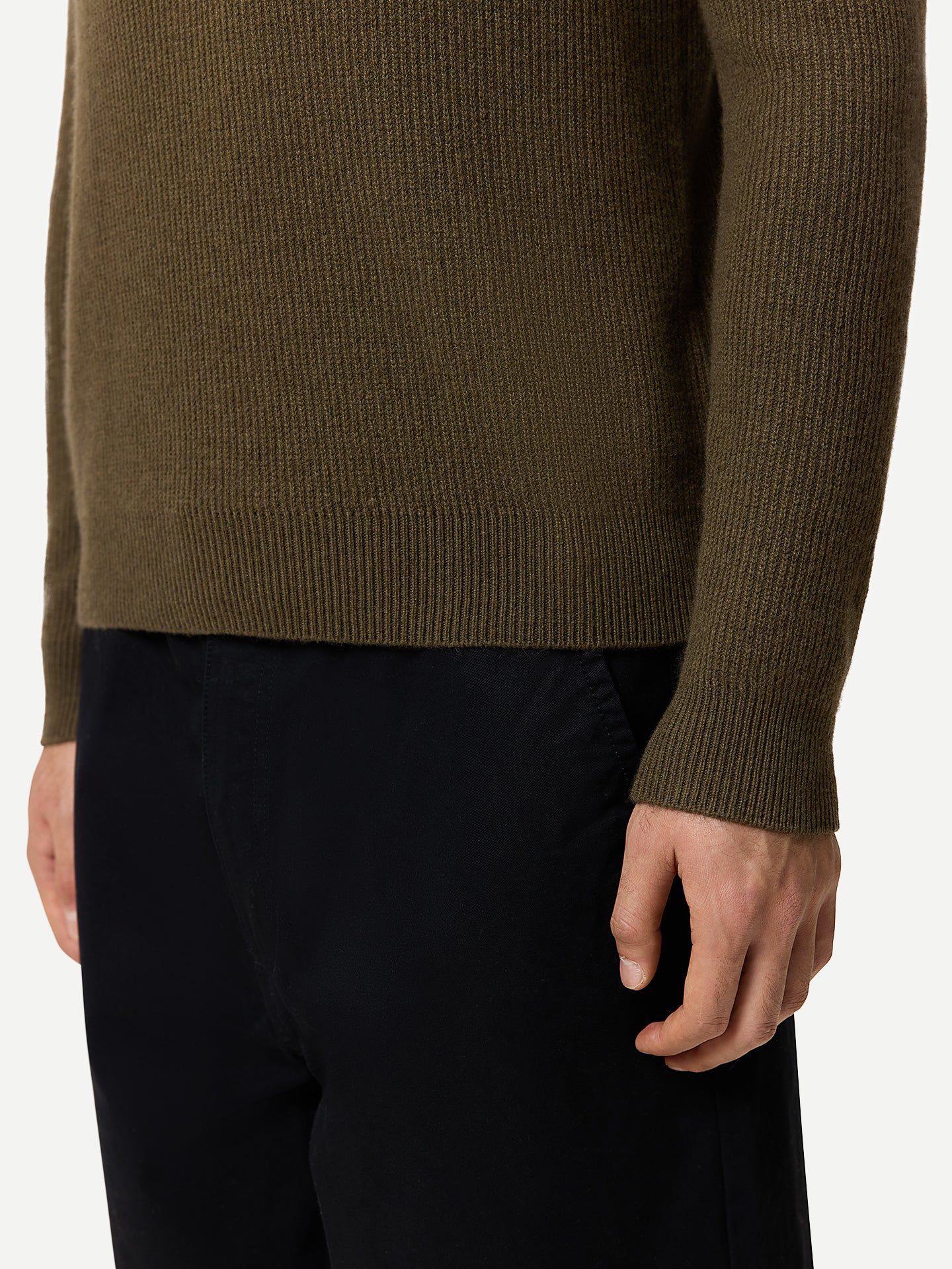 Мужской свитер Gobi Cashmere Ribbed Cashmere — фото 4