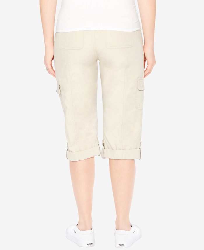 Motherhood Maternity Cropped Cargo Pants Macy's