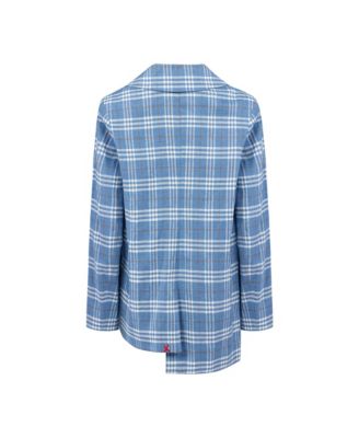 Women's Linen-Blend Checked Free Heaven Blazer