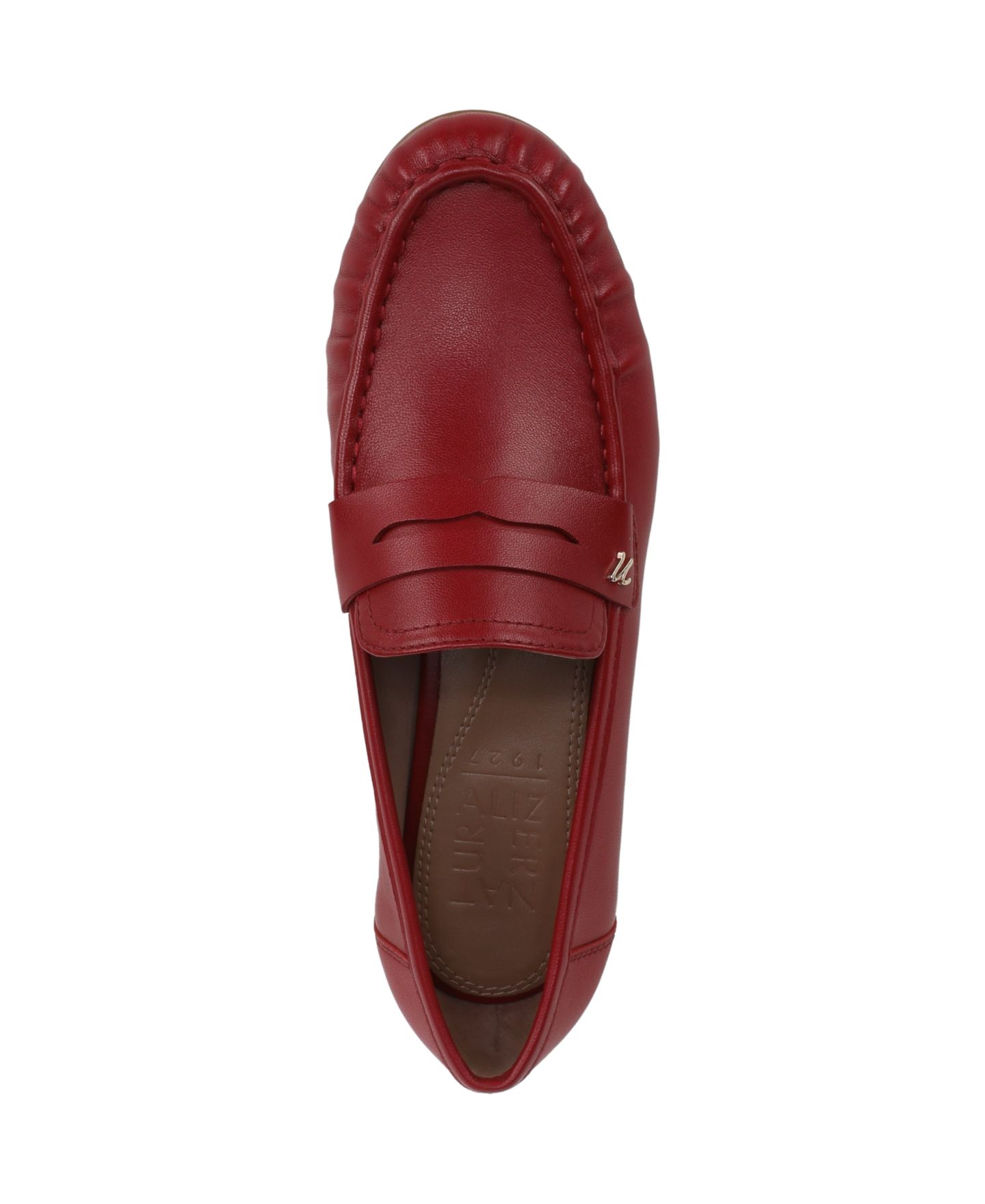 Женские туфли Naturalizer Bloom Slip-On, цвет: Красный кожаный — фото 4