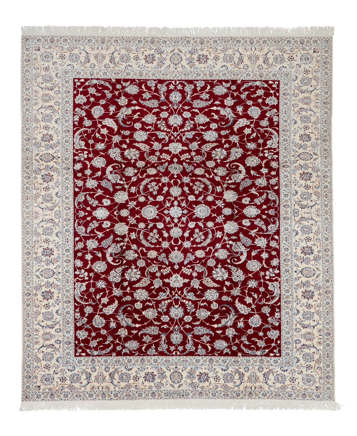 Adorn Hand Woven Rugs Persian Nain 8' 4" x 12' 0" Area Rug