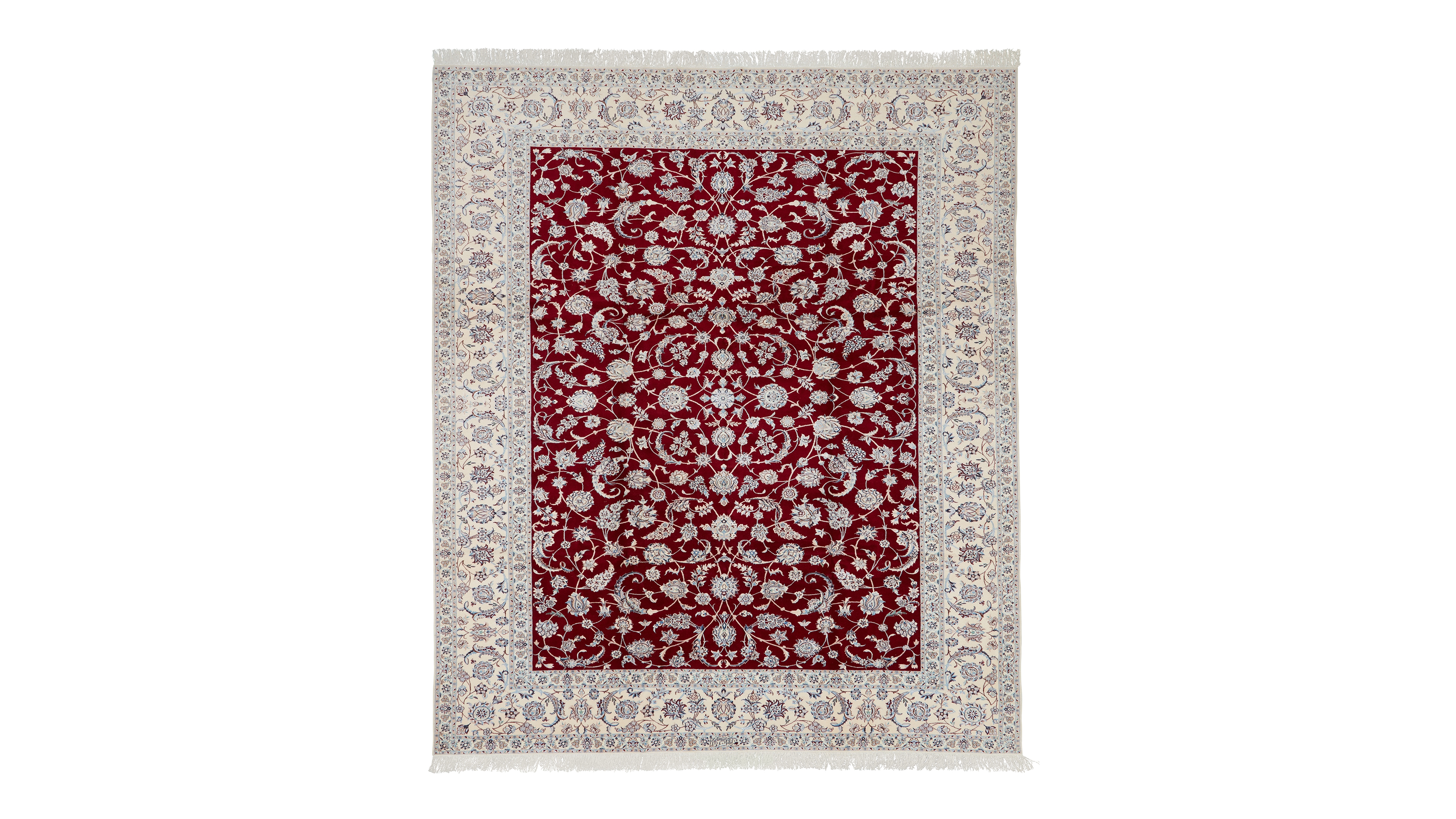 Adorn Hand Woven Rugs Persian Nain 8' 4" x 12' 0" Area Rug